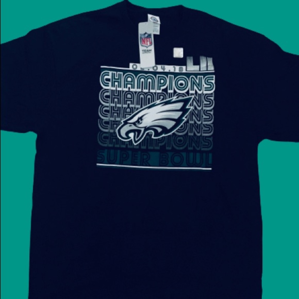 NFL Philadelphia Eagles Super Bowl LII Champions Tee